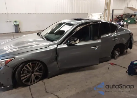 2018 Infiniti Q50 3.0T Sport из США, поврежденный, VIN JN1EV7AP4JM351812